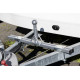 Drawbar adapter for bicycle carriers