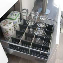 Purvario MAXXI storage slats, 8-pack - light grey/anthracite