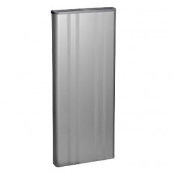 500mm silver radiator