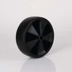 Wheel 205x61, plastic tire, plastic rim, load capacity up to 150kg