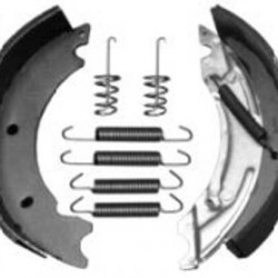 Brake shoe set including flange nut - KNOTT 200 x 50 mm
