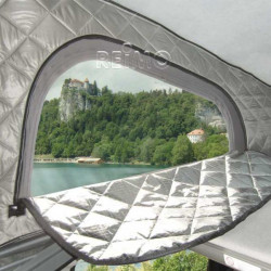 Thermal mats for Reimo pop-top roof VW T5/6 short wheelbase super flat