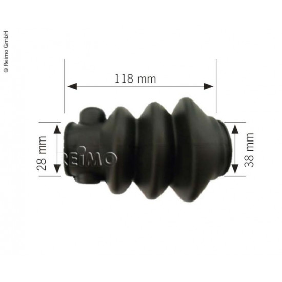 Alko bellows for overrun device, for older model years
