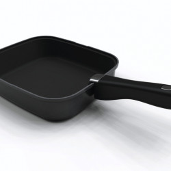 Smartspace pan - 3-piece set - pan with handle and silicone mat