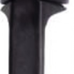 Right-hand exterior handle for plug-in cylinder