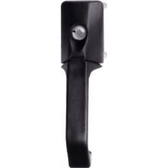 Right-hand exterior handle for plug-in cylinder