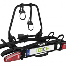 TECDC1+ bicycle carrier with LED taillights – for 2 bicycles