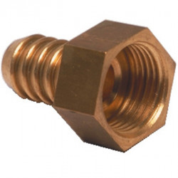 Brass straight grommet 1/2" x 10 mm