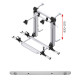 Rear carrier E-Bike Lift Short Rail for 2 e-bikes or 3 bikes up to 60kg