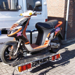 E-bike carrier, scooter carrier for towbar, 90kg payload