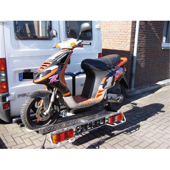 E-bike carrier, scooter carrier for towbar, 90kg payload