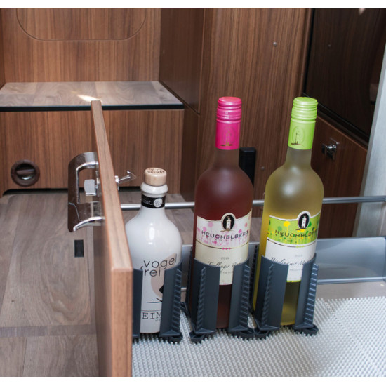 Purvario FLEXXI 100 Bottle and Glass Holder - Anthracite