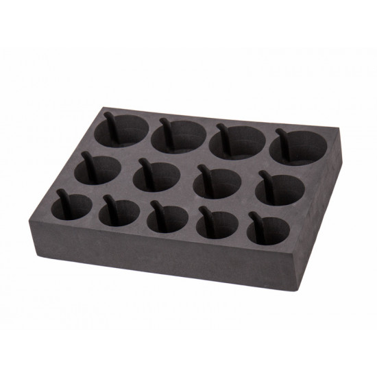 Glass and cup holder - Holds up to 13 glasses