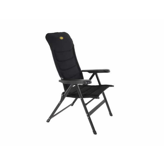 Malaga Breeze camping chair - Upholstered with black mesh fabric