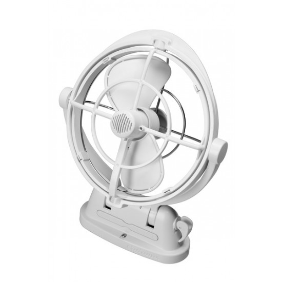 Sirocco II 12/24V fan - White