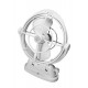 Sirocco II 12/24V fan - White