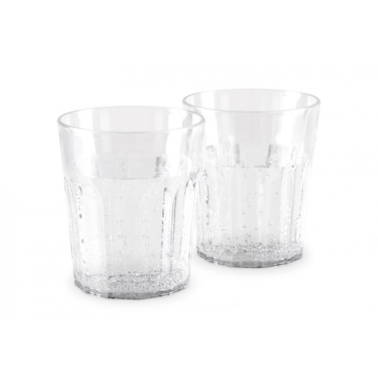 Polycarbonate faceted lenses 300ml