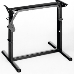 Metal lifting table frame - Brown - 75 cm