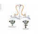 Multimatik 2-bottle system 30 mbar outlet 8mm