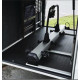 VeloSlide bicycle carrier for rear garages, Short