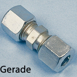 Gas installation fittings - Various designs