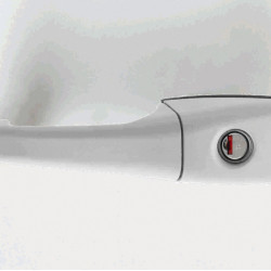 Caravan lock Roulotte series - Left side - White