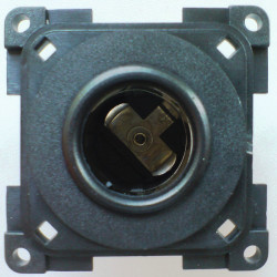 12V/10A car socket (cigarette lighter socket). Slate grey.