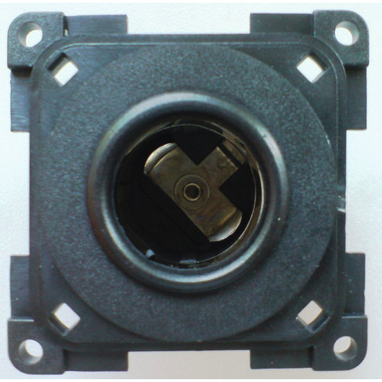 12V/10A car socket (cigarette lighter socket). Slate grey.