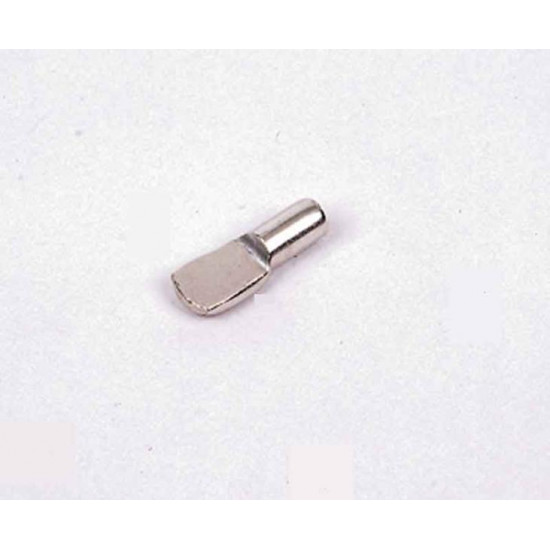 Round nickel-plated shelf brackets, 4 pieces