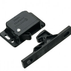 Plastic snap closure - Black