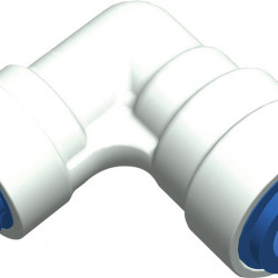Blue angled connector for JohnGuest 12mm / Uniquick 12mm