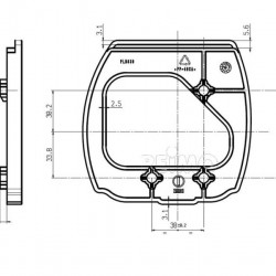 Eurogarage lock accessories 6mm