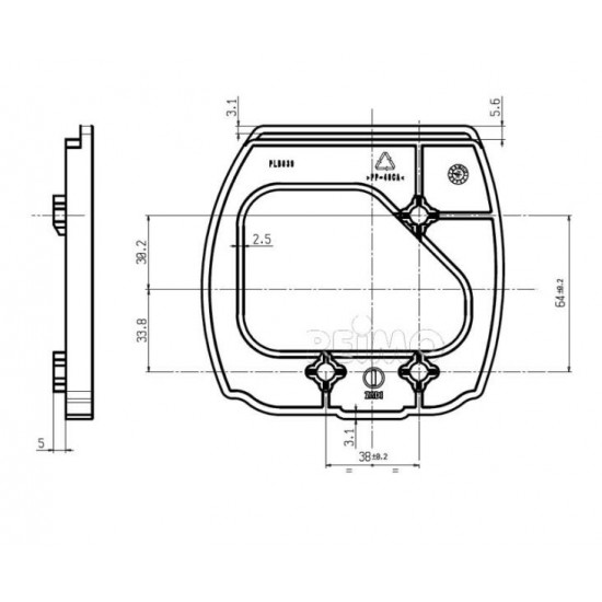 Eurogarage lock accessories 6mm