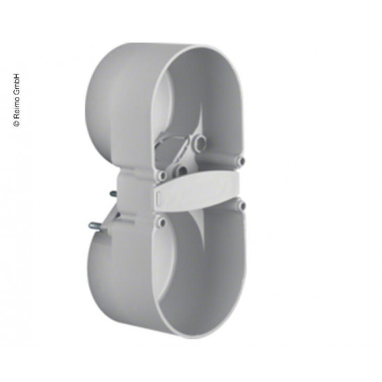 Berker Integro touch protection socket - Grey