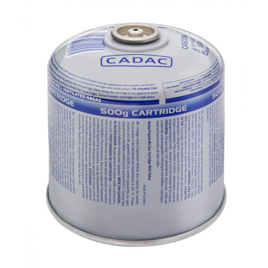 Screw-on gas cartridge - butane/propane gas mixture - 500 g