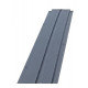 Black plank for roof rails 42169 - Length 2.93m
