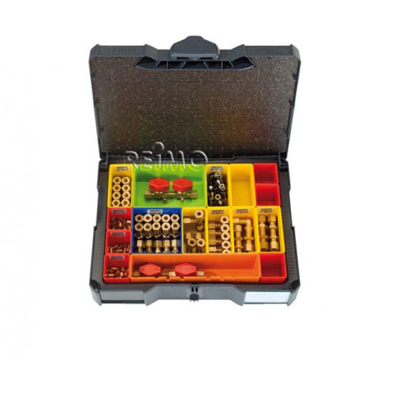 System case for the assembly and maintenance of liquefied gas systems