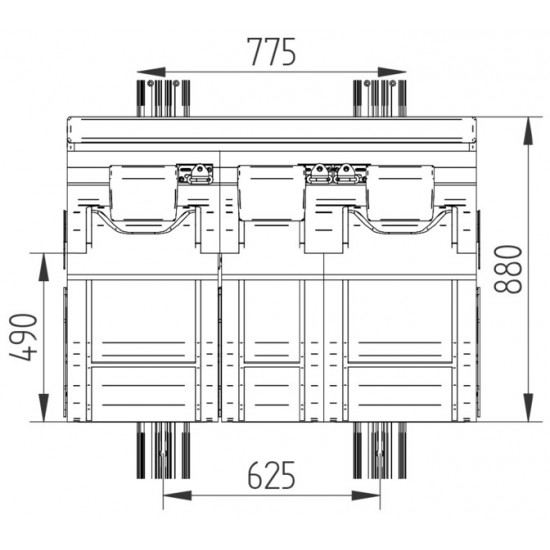 Seat/sleeping bench 540