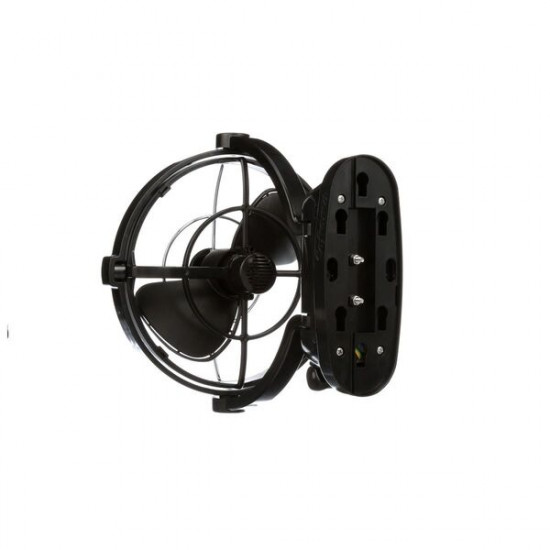 Fan Sirocco II 12 / 24 V - Black
