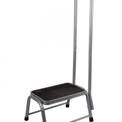Carbest step with handrail - W360xH255xD440mm