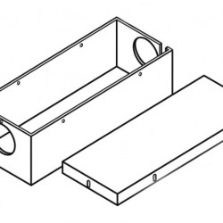 Underfloor installation box AT 2000
