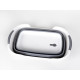 Foldable tub/basket with drain - Grey/White