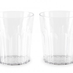 Polycarbonate faceted lenses 300ml