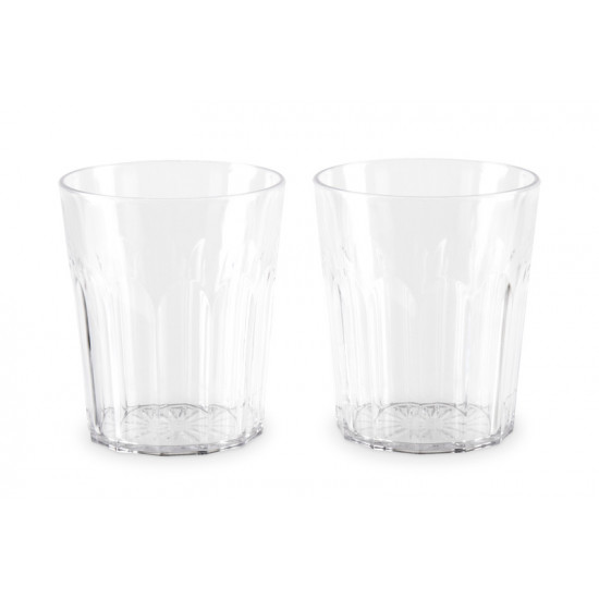 Polycarbonate faceted lenses 300ml