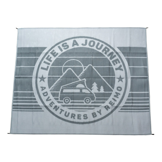 Awning/awning carpet "Life is a journey" - 250 x 260 cm