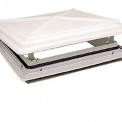 Replacement glass for roof vent 50 x 50 cm - Opal