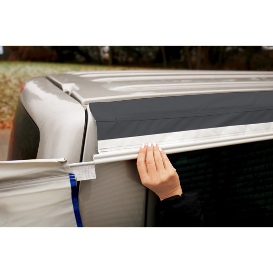 Magnetic keder adapter for attaching an awning to a vehicle