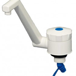 Automatic white faucet, loose