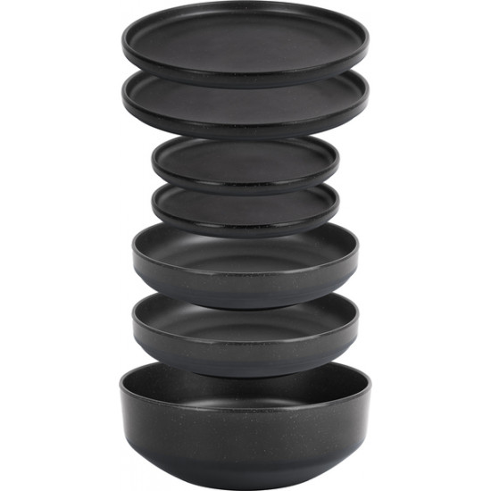 ODETTE – Melamine dinnerware sets, Stone Touch/Porcelain effect