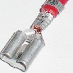 Flat plug connector 4.0-6.0